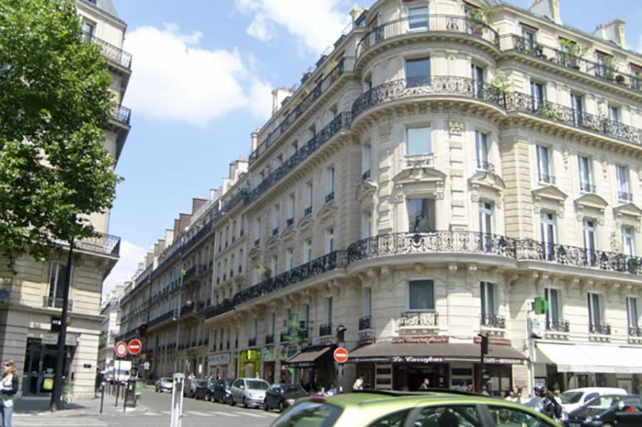 Rénovation de persiennes métalliques rue Laborde à Paris